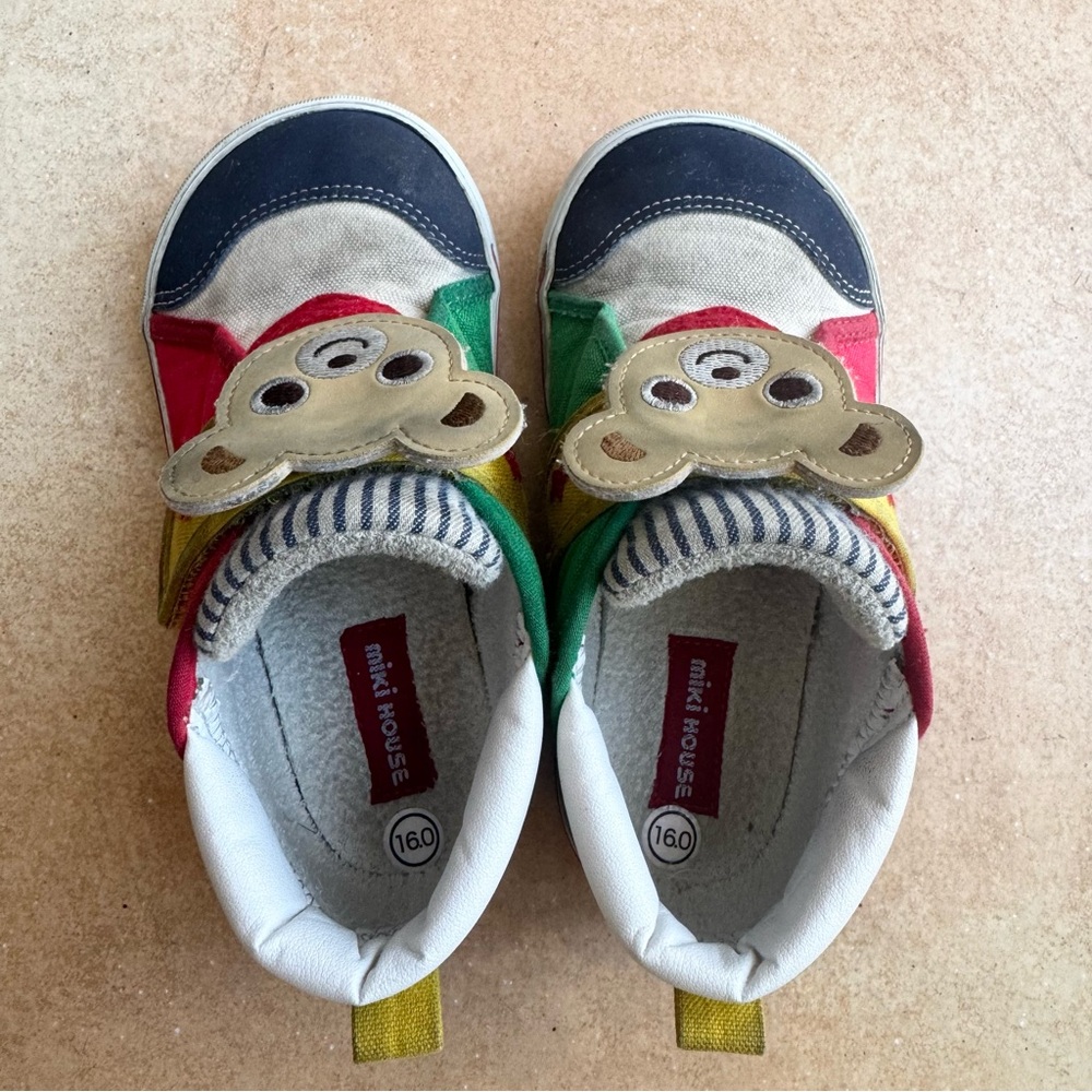 Miki House Kids Toddler So Daring Hickory Second Shoes 16.0 - Picture 4 of 9